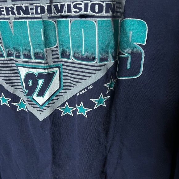 VTG 1997 Seattle Mariners T Shirt XL - Picture 3 of 4